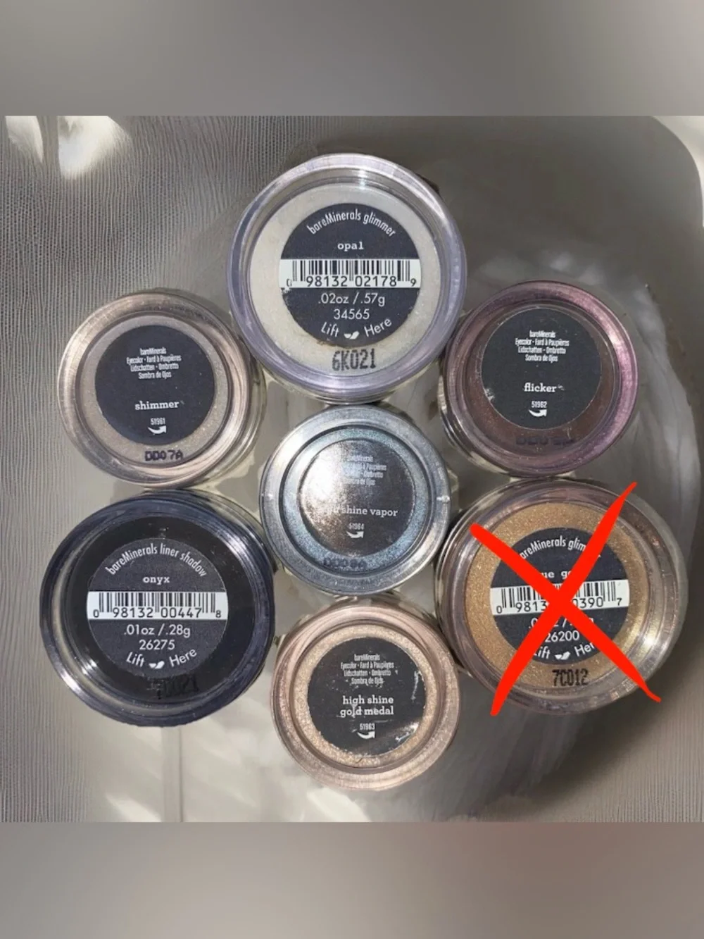 RARE HTF bareMinerals Loose Mineral EYE Shadows + Liner | Discontinued Cosmetics